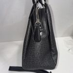 Guess Y2K Black Monogram Old Money Classic Designer Chic Satchel Purse Bag Photo 14