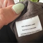 Eileen Fisher  100% organic linen cropped cargo pants Womens SIZE SMALL Lagenlook Photo 3