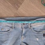 G-star Raw  distressed raw hem Lynn skinny jeans size 28 Photo 13