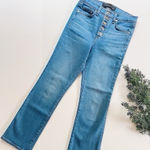 Veronica Beard Carly Jeans – High Rise Kick Flare, Blue Denim size 24 Photo 0