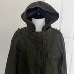 Market & Spruce  Olive Green Utility Jacket Large Photo 2