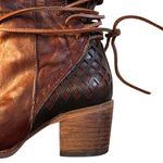 FREEBIRD by Steven EUC Leather Carver Knee-High Boots Brown Size 8 Discontinued Photo 4