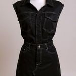 Pistola Black Denim Julia Sleeveless Mini Dress Size Small Photo 5