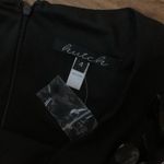 Hutch Fit and Flare Dress Size 4 Black NEW Swiss Dot Sleeve Party GNO Anthro Photo 3