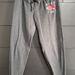 Aeropostale  Gray Joggers Sweatpants Y2K Floral Women’s Sz S EUC Photo 0