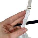 Gooseberry Intimates Venice Demi Balconette Bra White Lace Swiss Dot Small Photo 10