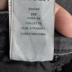 True Religion  Colette Slim Straight Black Jeans Women's Size 27 Photo 9