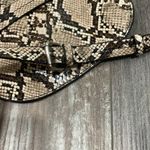 ZARA  Snake Print Python Belt Bag Fanny Pack Photo 8