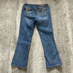 Rock & Roll Jeans Womens 30x30 Mid Rise Riding Western Rodeo Cowgirl Bootcut Blue Size 30 Photo 6