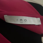 IRO  Dress Asymmetrical fuscia 36 or size 4 Photo 5