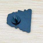 Go Away I'm Introverting Soft Enamel Pin, Pin Collection, Cat Lovers Black Photo 1