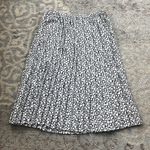 Leslie Fay  Personal Vintage Two Piece Skirt Set Black & White 14 Photo 6