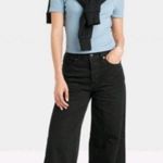 Universal Threads Mid-Rise Super Wide Leg Jeans - Black 12 Photo 0
