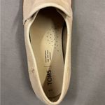 Toms  Cream Slip-On Loafers size 9 women’s Clemente canvas material natural Photo 5
