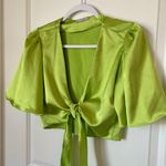 Colombian Boutique Green Crop Top Size XS Photo 1