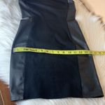 H&M Divided Sleeveless Faux Leather Body Con Dress Size 4 Photo 10