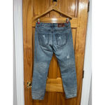 One Teaspoon One x  x Free Birds Low Waist Short Rise Rigid Zipper Skinny Jeans Photo 4