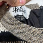 Helga | Vintage Sweater Striped Lined Midi Dress Photo 4