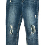 Pistola 🎄 Distressed Ankle Zip Skinny Jeans Photo 0