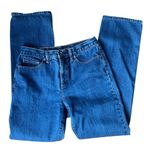 Lands' End Classic Straight Leg Cotton Denim Jeans Photo 0