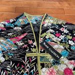 Anne Carson New Ann Carson Printed Silk Lightweight Jacket Photo 1