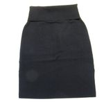 MM.LaFleur NWT Harlem in Black Foldover Waist Stretch Knit Pencil Skirt 1+ Photo 1