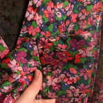 ZARA  Multicolor Floral Print Mini Dress Photo 5