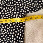 Alfani Black and White Polka Dot Long Sleeve Dress Size 1X Photo 4