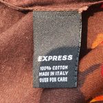 EXPRESS Brown Floral Scarf Wrap 36”x56” Photo 2