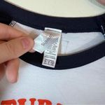 Summit Women’s Saturdays are for the Tigers Baseball Tee XS Clemson Auburn White Photo 2