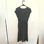 Caution to the Wind  Black‎ and White Casual Midi Sundress Photo 2