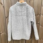 True Grit Frosty Tipped Quarter Zip Pull Over Sherpa Sweatshirt Size S Photo 3