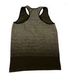 None Gray Ombre Seamless Racerback Tank Top Activewear One Size Photo 3