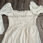 SheIn  Cream Long Sleeve Dress Photo 8