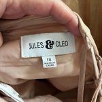 Jules & Cleo lace up glitter tule ball gown ROSEGOLD SIZE 18 Gold Photo 14