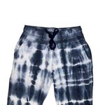 PINK - Victoria's Secret Pink Victoria Secret Tye Dye Blue and White Jogger Sweatpants (Size Small) Photo 3