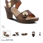 Spring Step PATRIZIA DADE Brinze Dade Party STRAP SANDAL SIZE 10 Photo 1
