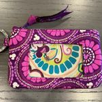 Vera Bradley  Plums Up Disney Mickey ID Case Wallet Photo 1