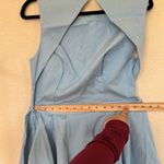 House Of CB  'Ingrid' Blue Twill Mini Dress NWOT‎ size L Tall Photo 14