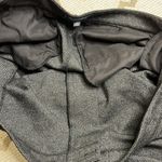 Modcloth high waisted cropped wide leg black gray pants size 22 Photo 11