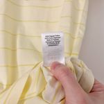 Everlane  The Organic Cotton Striped Tee Baby Yellow Size S NWT Photo 5