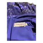 Three Floor Afterglow blue cocktail dress WOMENS SIZE 4 stars constellations Photo 11