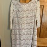 Jessica Howard White Lace Dress Photo 0