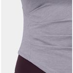 Halara Notched Ruched Thumb Hole Curved Hem Yoga Sports Top Photo 6