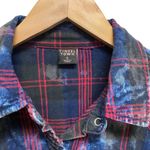 Tinseltown  Small Button Down Plaid Shirt Photo 1