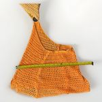 Peppermayo  Heaven Crochet Cutout Mini Dress Orange Yellow Lightweight Size Large Photo 10