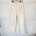 ZARA Like new  White denim pants Sz 4 Photo 1