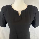 Duo Maternity black notched vneck career maternity dress size medium Photo 1
