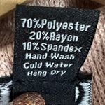 Clara Sun Woo Light Blush Pink Waffle Knit Cowl Neck Sweater Size Medium Photo 5