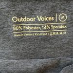 Outdoor Voices  Blue Black Marl Activewear Workout Leggings Size Medium Photo 3